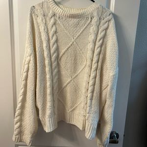 Time and tru chunky knit sweater